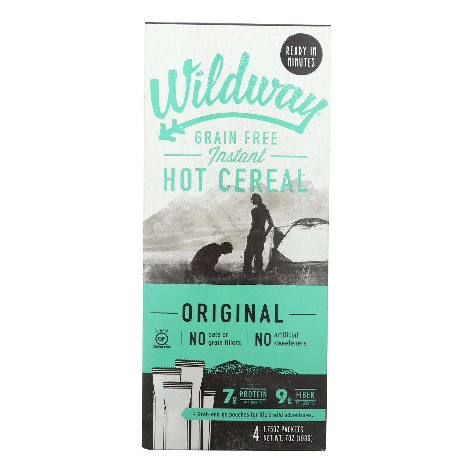 Wildway Hot Cereal - Grain Free - Case Of 4 - 7 Oz.