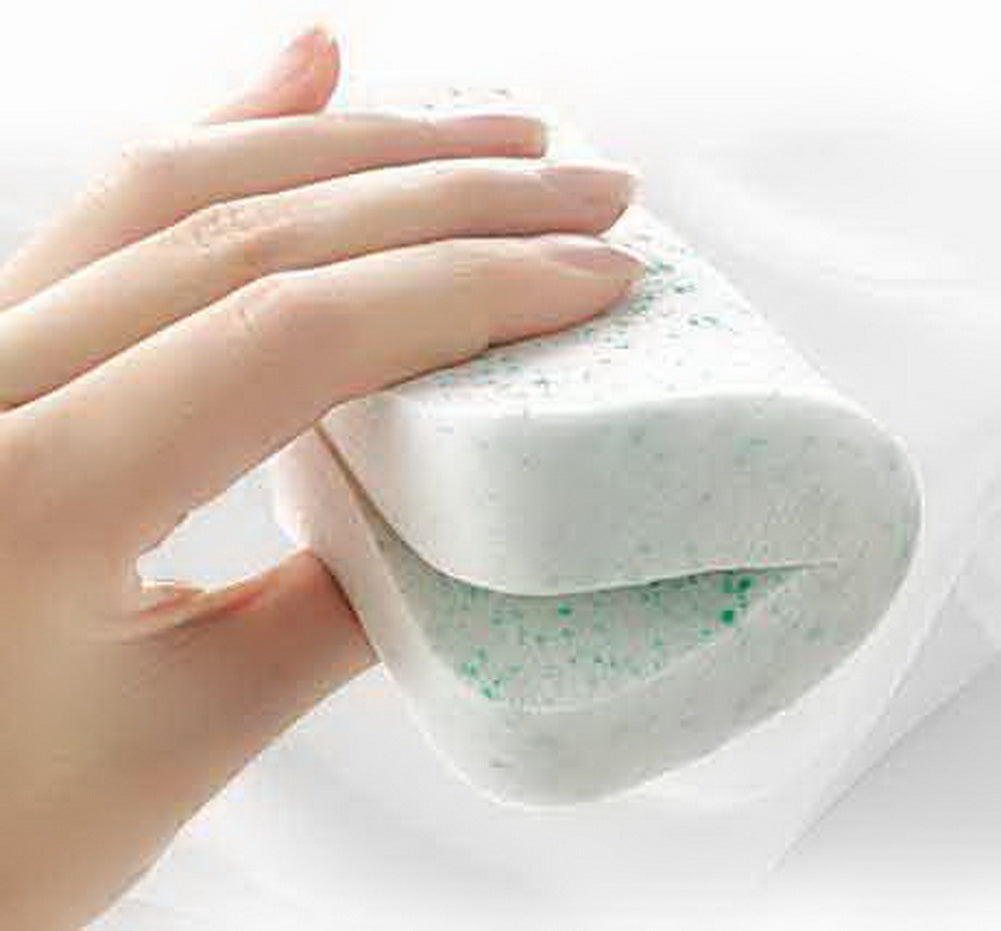 Set Of 2 Facial Cleansing Puff Soft Powder Puff Make Up Cosmetic Puff, Aloe Vera