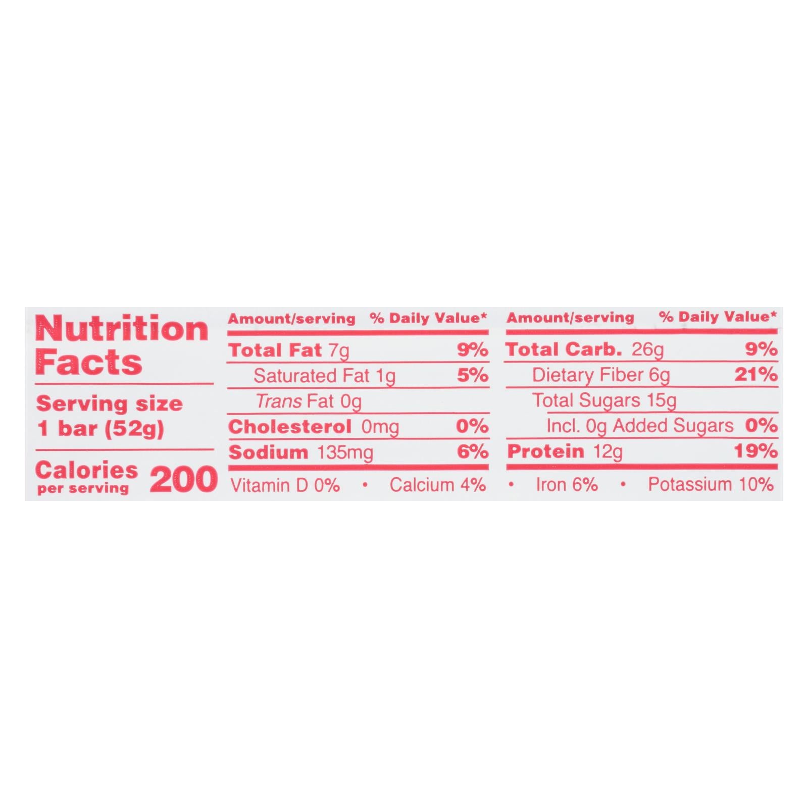Rxbar - Kids Protein Bar - Peanut Butter Berries - Case Of 12 - 1.83 Oz.