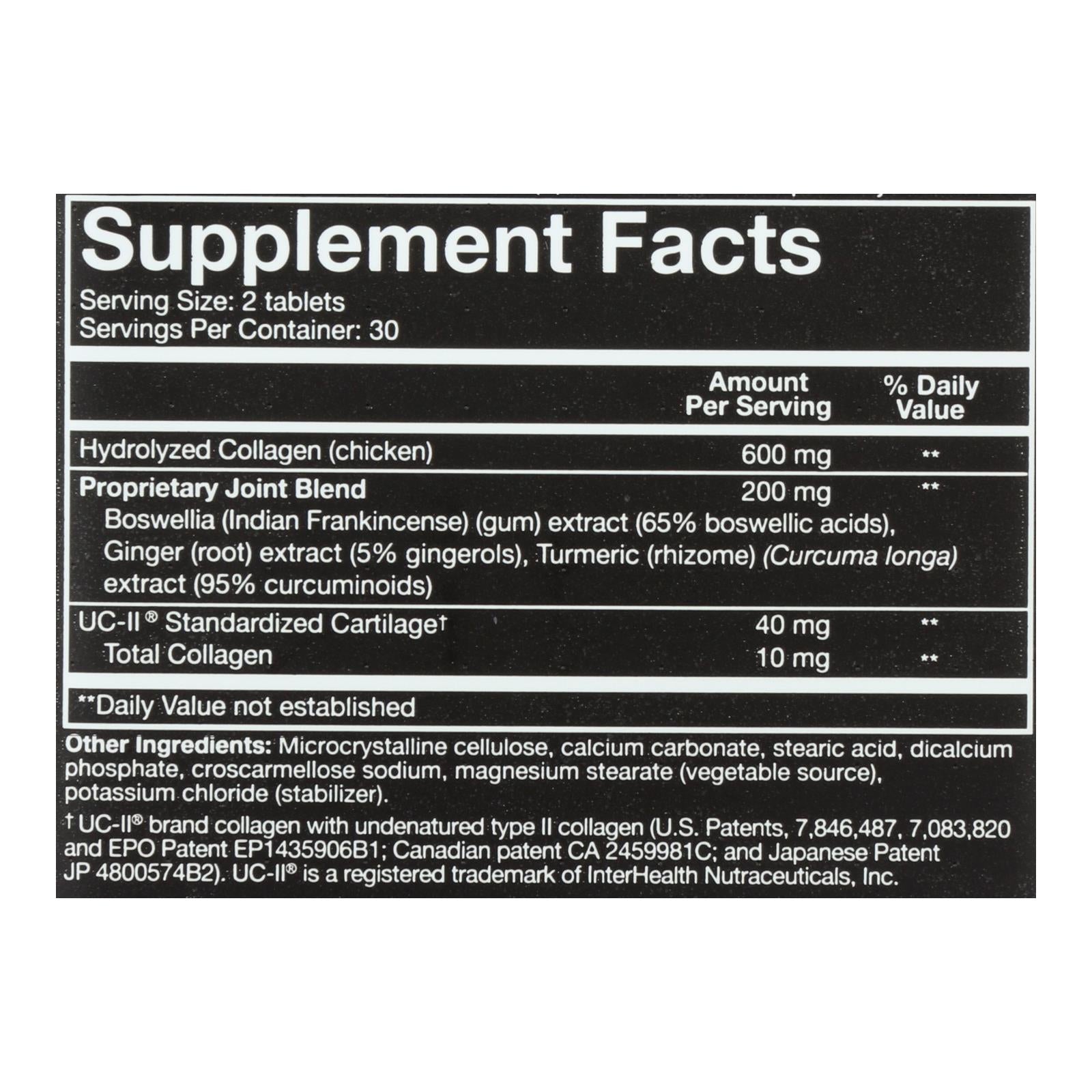 Youtheory Men's Joint Complex  - 1 Each - 60 Ct