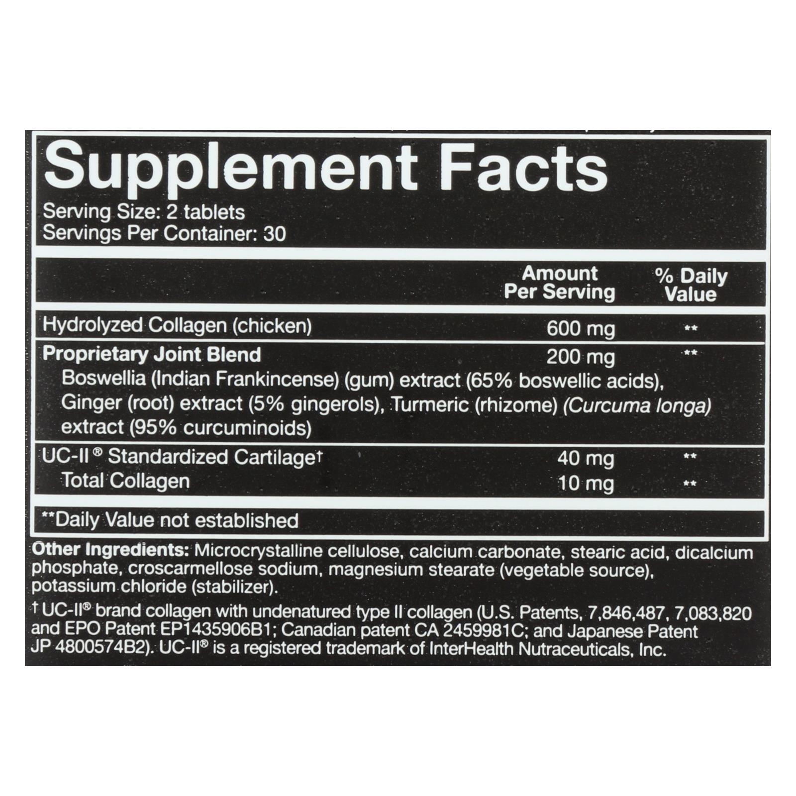 Youtheory Men's Joint Complex  - 1 Each - 60 Ct