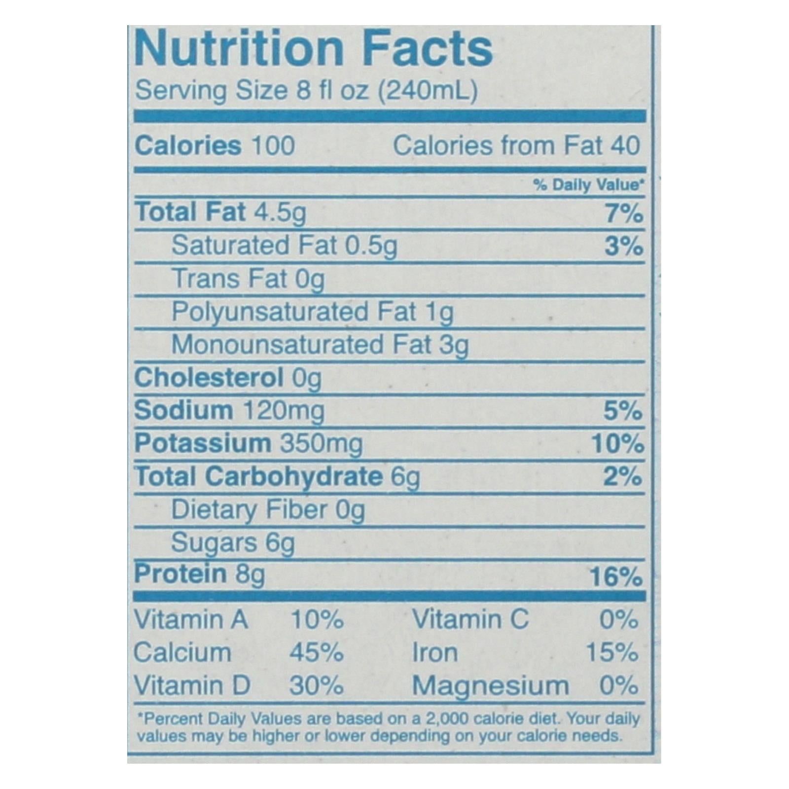 Ripple Foods Ripple Aseptic Original Plant Based With Pea Protein  - Case Of 4 - 4-8 Fz