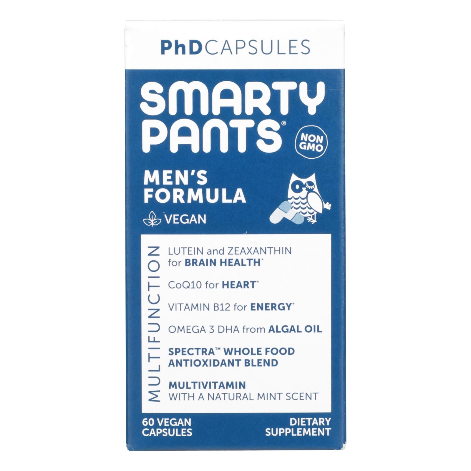 Smartypants - Mens Multi-vitamin Phd - 60 Ct.