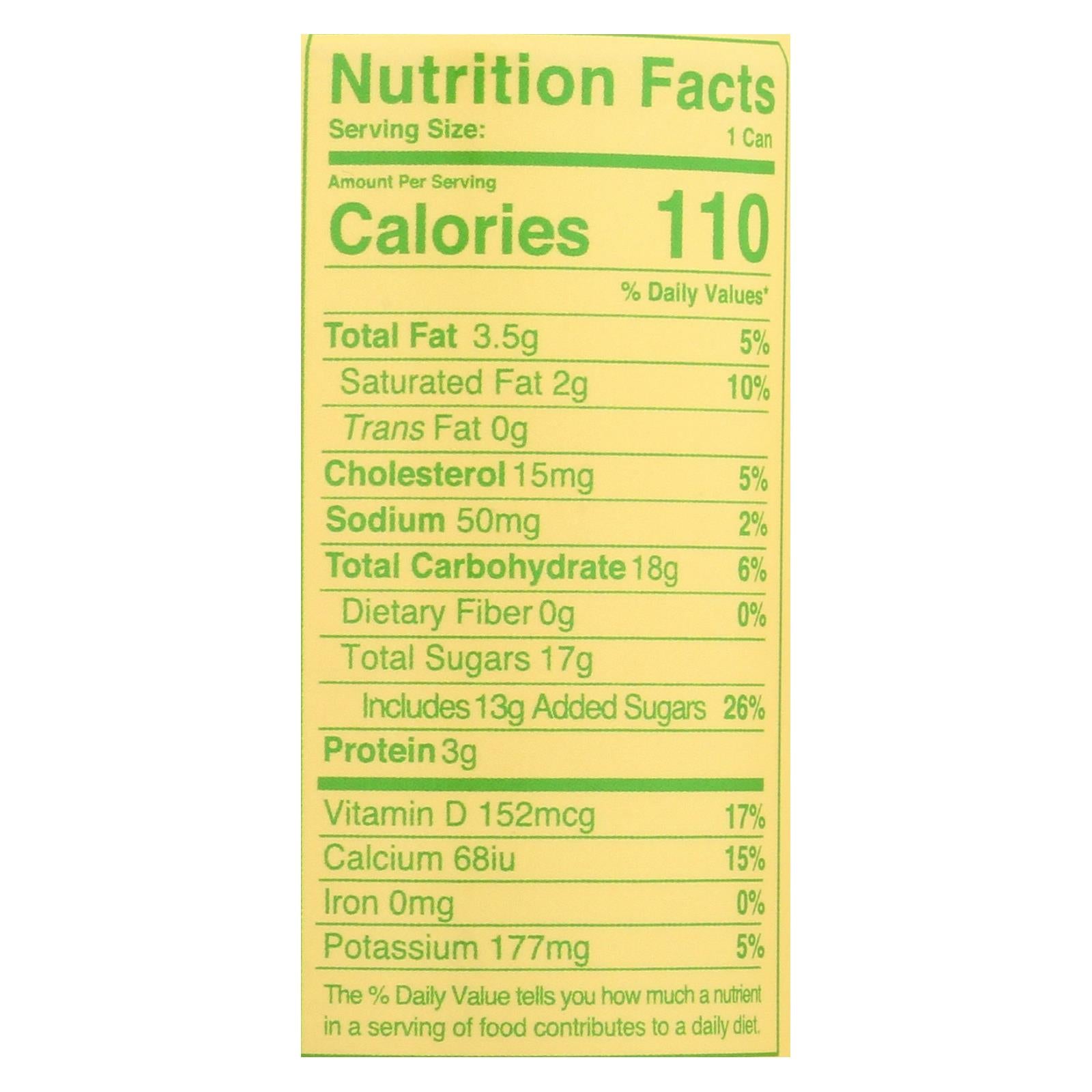 Sunup - Coffee Rtd Green Sweet Latte - Case Of 12 - 15 Fz