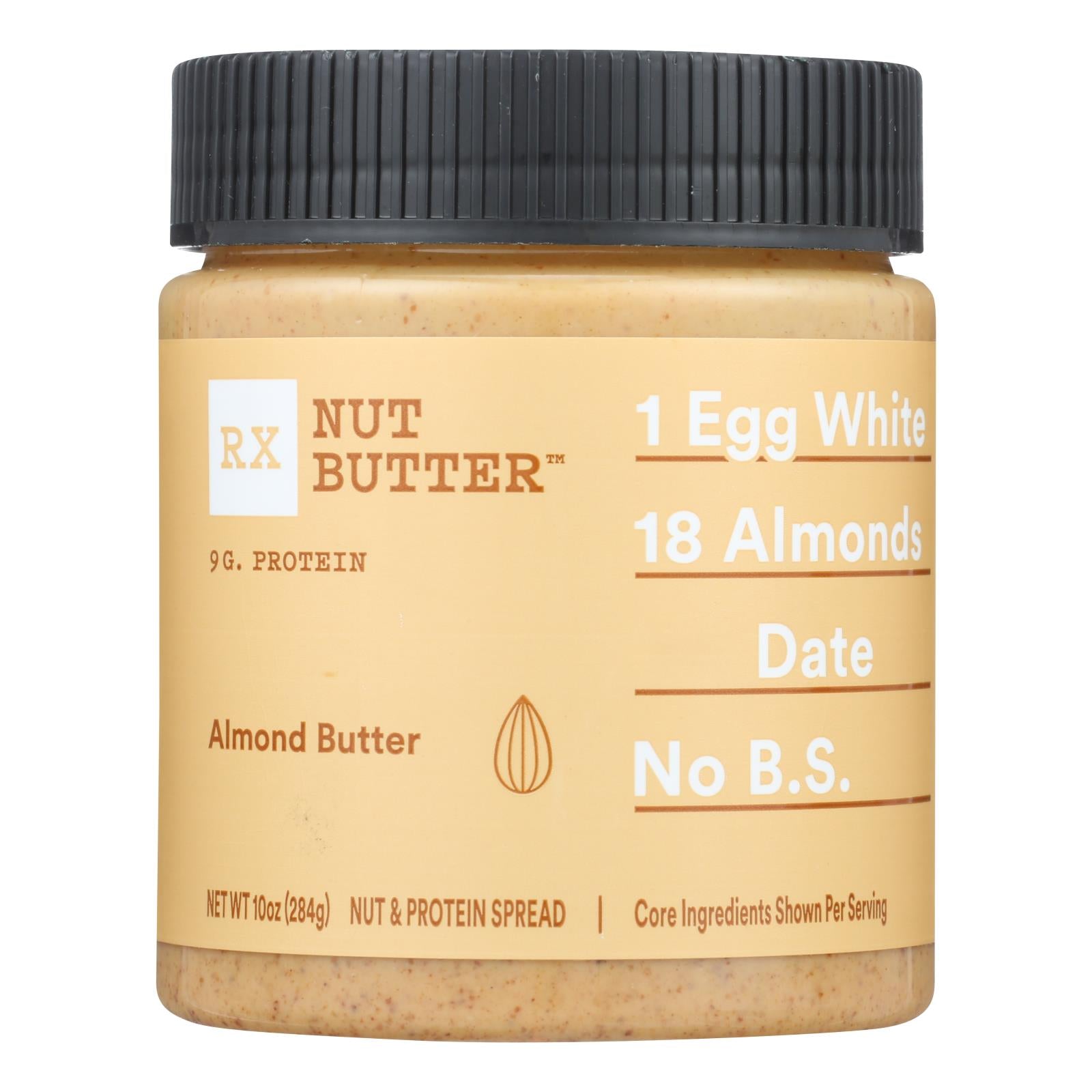 Rxbar - Nut Butter Almond - Case Of 6 - 10 Oz