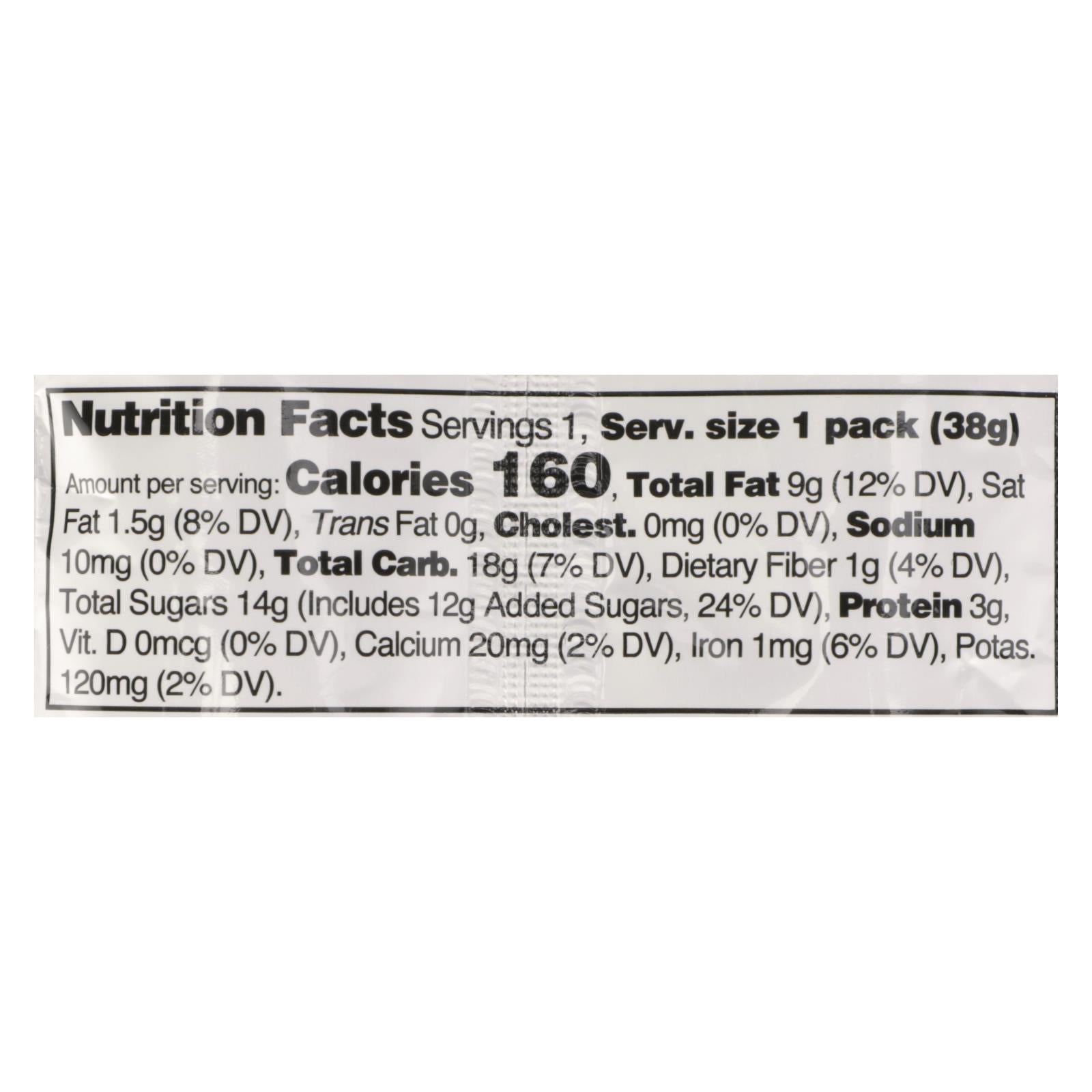 Split Nutrition - Cashew Butter & Sr Cherry - Case Of 10 - 1.34 Oz