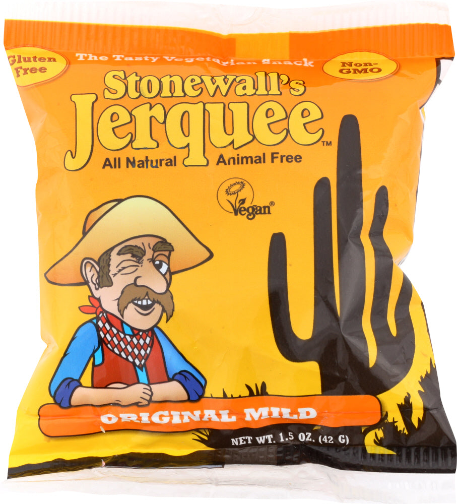 Stonewalls Jerquee: Original Mild Jerky Vegan, 1.5 Oz