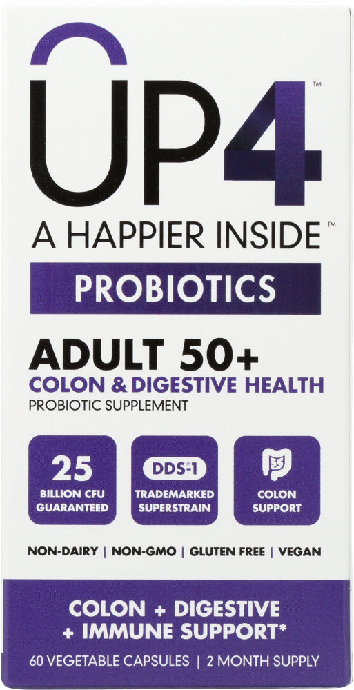 Up4: Probiotics With Dds -1 Senior Capsules, 60 Caps
