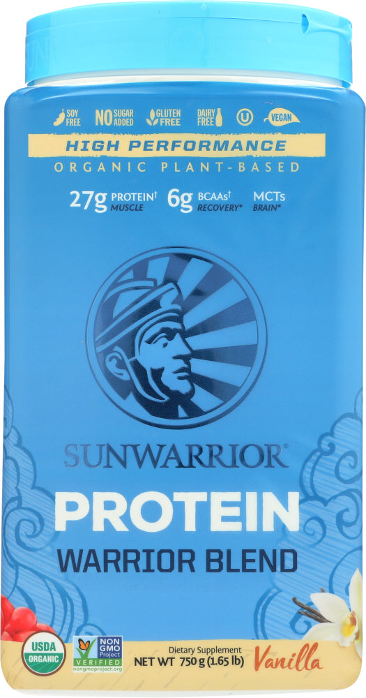 Sunwarrior: Warrior Blend Protein Powder, 750 Gm