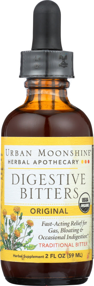 Urban Moonshine: Dropper Digestive Bitters Original, 2 Oz