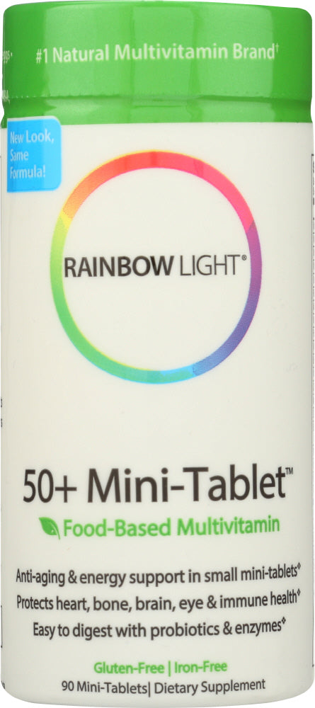 Rainbow Light: Multivitamin 50+ Mini, 90 Tb