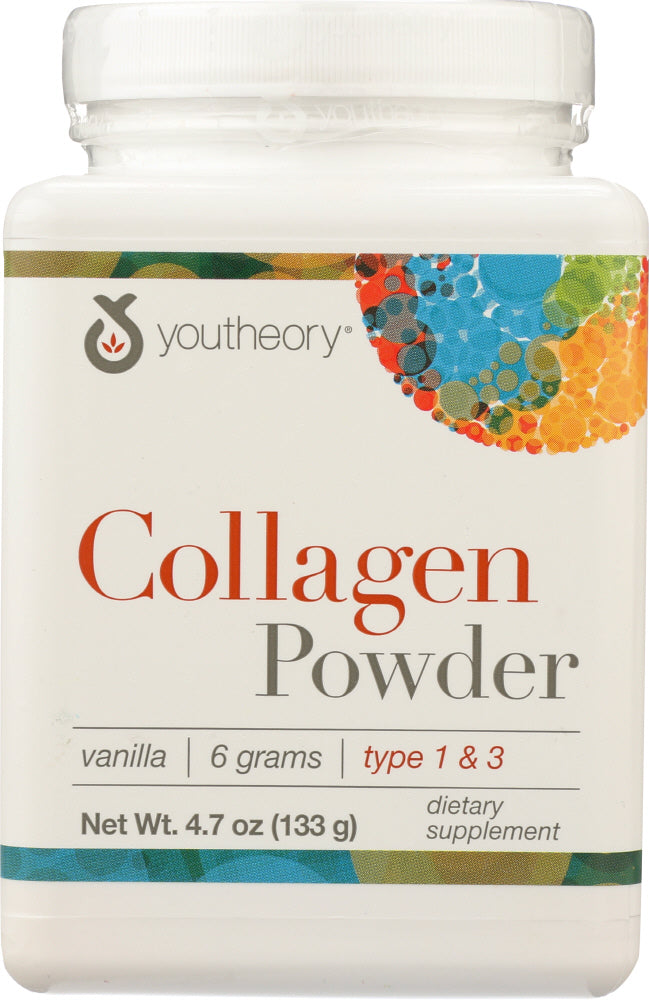 Youtheory: Collagen Powder Vanilla, 4.7 Oz