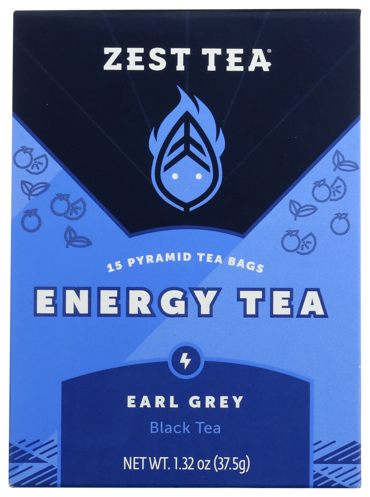 Zest Tea: Earl Grey Energy Tea, 15 Ct