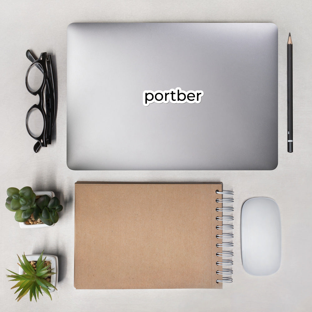 portber sticker