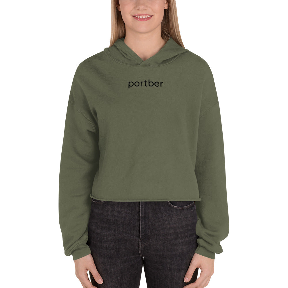 portber Crop Hoodie